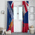 Australia Day Kangaroo and Koala With Flag Window Curtain - Wonder Print Shop