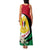 Syria Independence Day Family Matching Tank Maxi Dress and Hawaiian Shirt Syrian Coat Of Arms With Jasmine Flower - Wonder Print Shop
