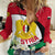 Syria Independence Day Women Casual Shirt Syrian Coat Of Arms With Jasmine Flower - Wonder Print Shop
