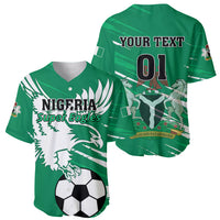 Nigeria Football Baseball Jersey Go Super Eagles - Wonder Print Shop