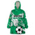Nigeria Football Wearable Blanket Hoodie Go Super Eagles - Wonder Print Shop