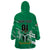 Nigeria Football Wearable Blanket Hoodie Go Super Eagles - Wonder Print Shop