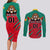 Cameroon Football Couples Matching Long Sleeve Bodycon Dress and Long Sleeve Button Shirt Go Les Lions Indomptables