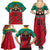 Cameroon Football Family Matching Summer Maxi Dress and Hawaiian Shirt Go Les Lions Indomptables