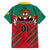Cameroon Football Family Matching Summer Maxi Dress and Hawaiian Shirt Go Les Lions Indomptables