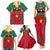 Cameroon Football Family Matching Tank Maxi Dress and Hawaiian Shirt Go Les Lions Indomptables