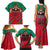 Cameroon Football Family Matching Tank Maxi Dress and Hawaiian Shirt Go Les Lions Indomptables