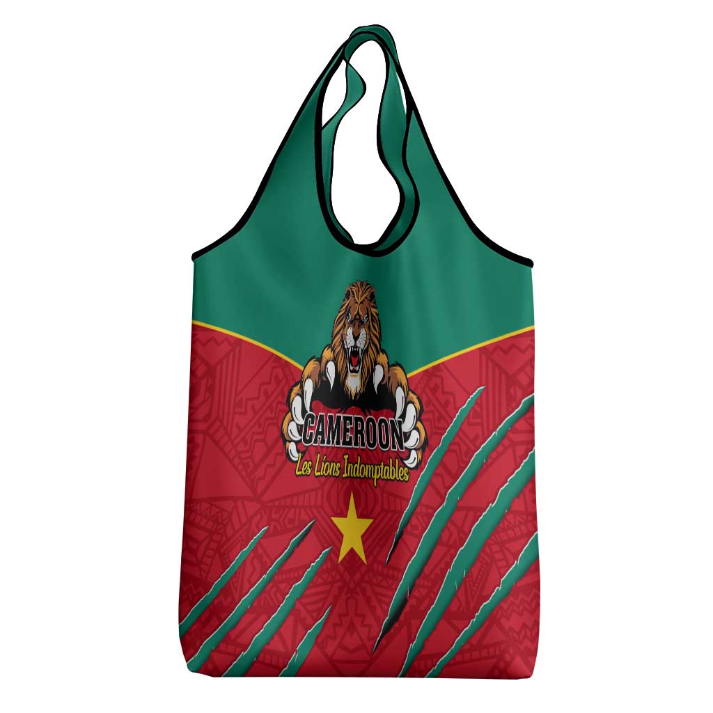 Cameroon Football Grocery Bag Go Les Lions Indomptables