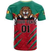 Cameroon Football T Shirt Go Les Lions Indomptables - Wonder Print Shop