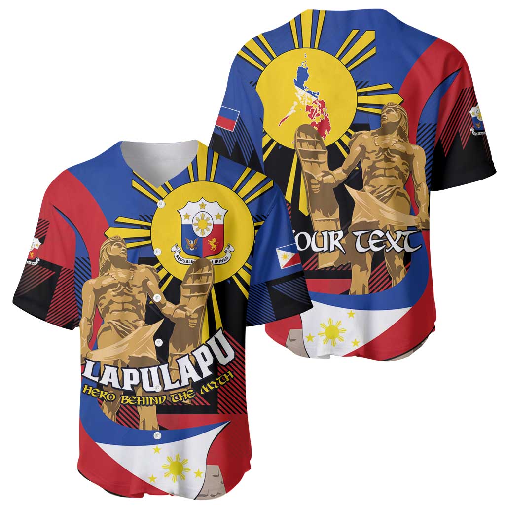 Personalized Philippines Lapulapu Baseball Jersey Hero Behind The Myth