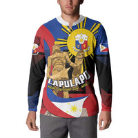 Personalized Philippines Lapulapu Button Sweatshirt Hero Behind The Myth