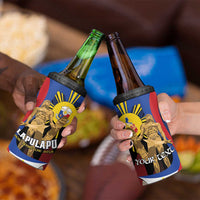Personalized Philippines Lapulapu 4 in 1 Can Cooler Tumbler Hero Behind The Myth