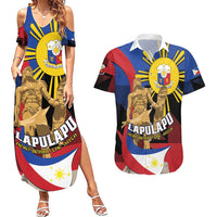 Personalized Philippines Lapulapu Couples Matching Summer Maxi Dress and Hawaiian Shirt Hero Behind The Myth