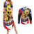Personalized Philippines Lapulapu Couples Matching Summer Maxi Dress and Long Sleeve Button Shirt Hero Behind The Myth