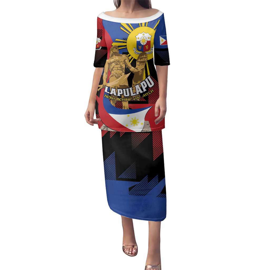 Personalized Philippines Lapulapu Family Matching Puletasi and Hawaiian Shirt Hero Behind The Myth