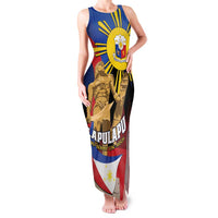 Personalized Philippines Lapulapu Family Matching Tank Maxi Dress and Hawaiian Shirt Hero Behind The Myth