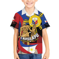 Personalized Philippines Lapulapu Family Matching Tank Maxi Dress and Hawaiian Shirt Hero Behind The Myth