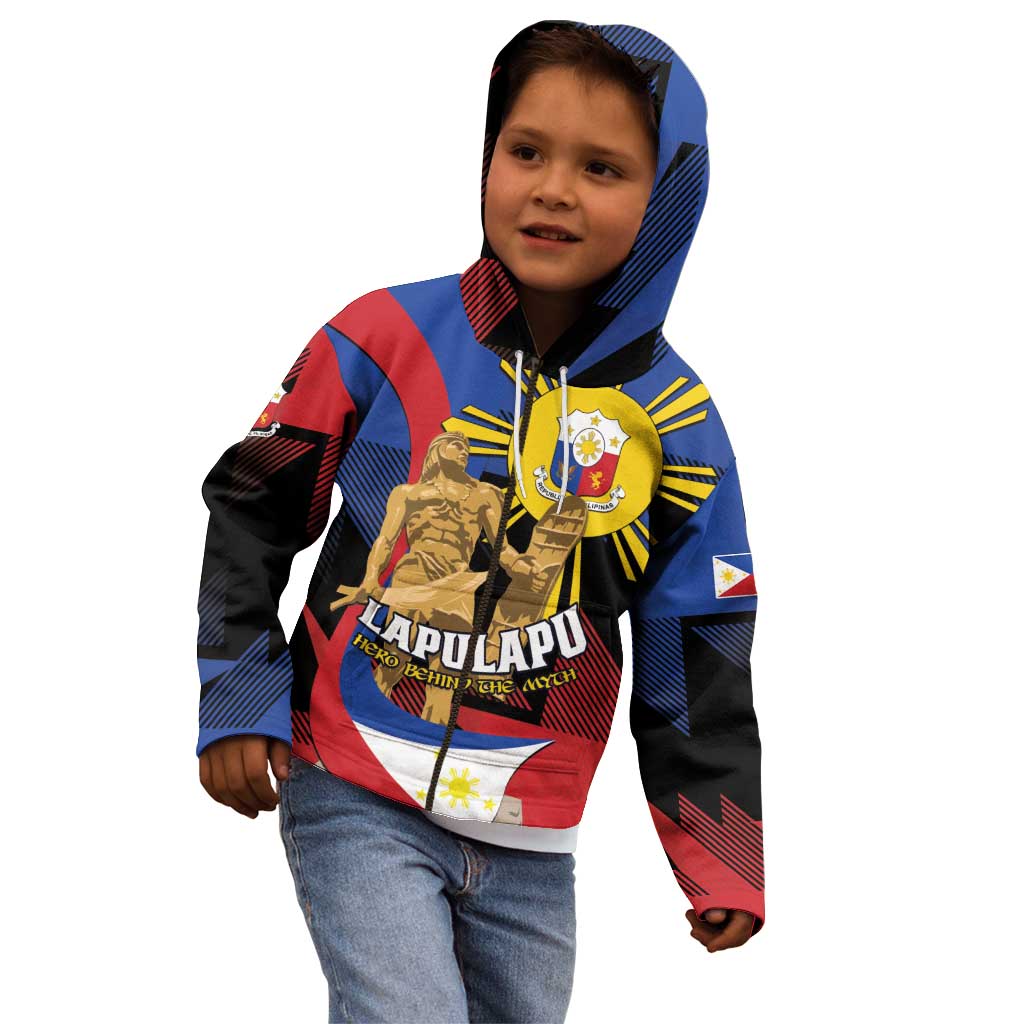 Personalized Philippines Lapulapu Kid Hoodie Hero Behind The Myth