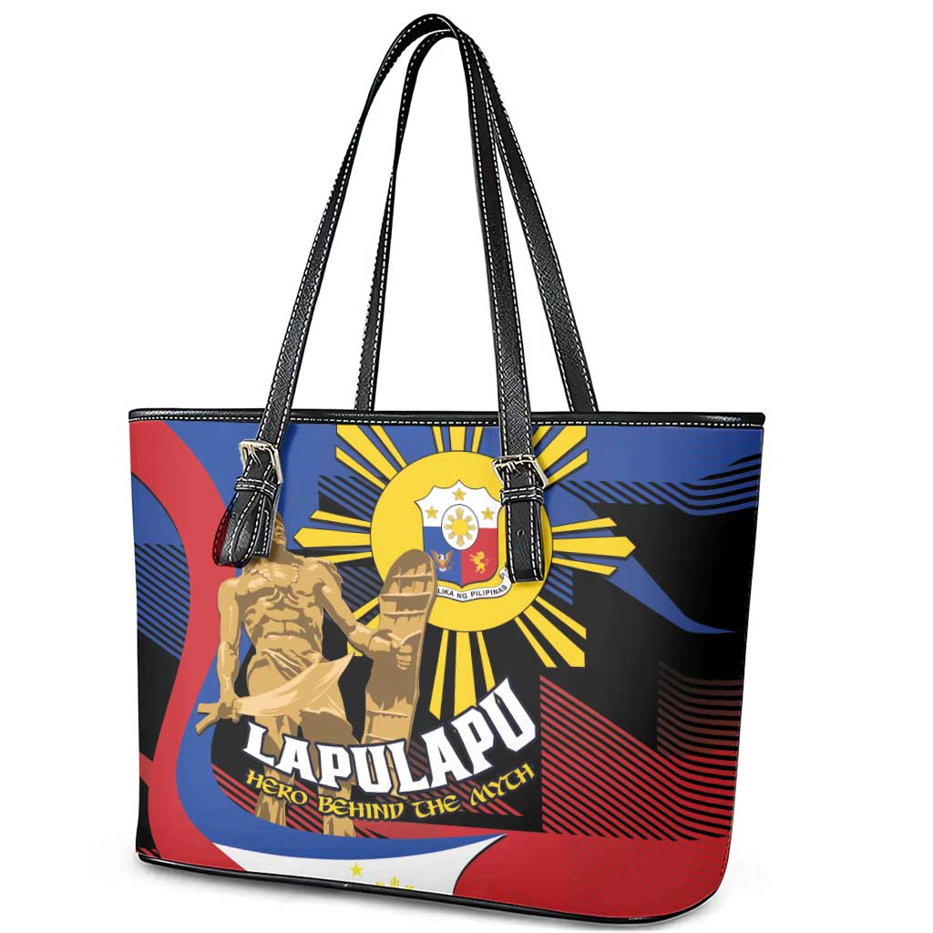 Philippines Lapulapu Leather Tote Bag Hero Behind The Myth