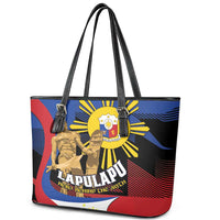 Philippines Lapulapu Leather Tote Bag Hero Behind The Myth