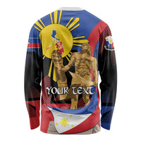 Personalized Philippines Lapulapu Long Sleeve Shirt Hero Behind The Myth
