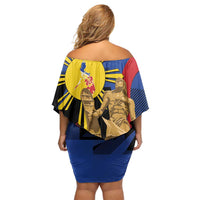 Personalized Philippines Lapulapu Off Shoulder Short Dress Hero Behind The Myth