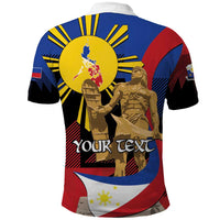 Personalized Philippines Lapulapu Polo Shirt Hero Behind The Myth