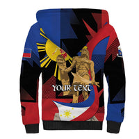 Personalized Philippines Lapulapu Sherpa Hoodie Hero Behind The Myth