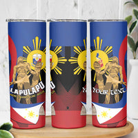 Personalized Philippines Lapulapu Skinny Tumbler Hero Behind The Myth
