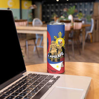 Personalized Philippines Lapulapu Skinny Tumbler Hero Behind The Myth