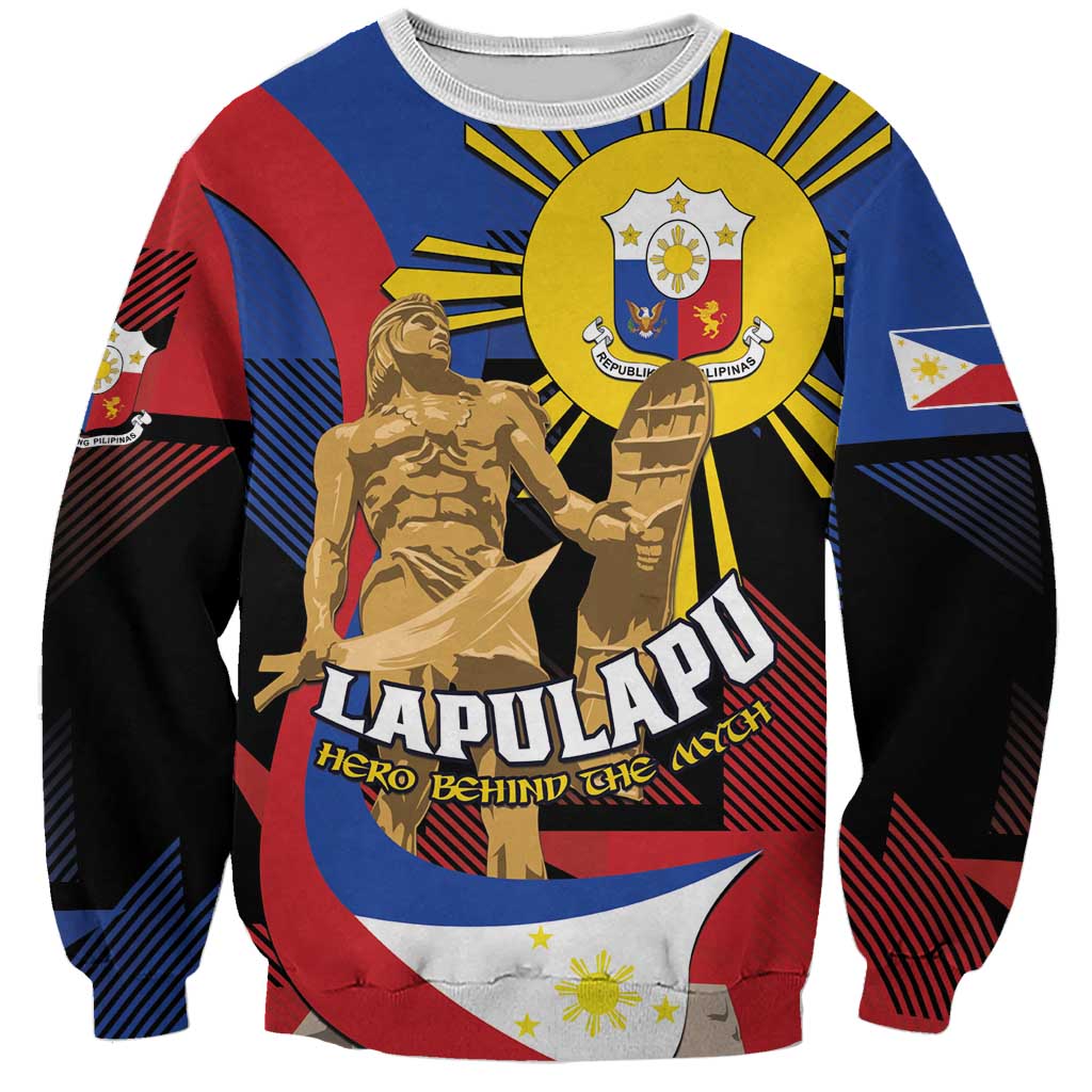 Personalized Philippines Lapulapu Sweatshirt Hero Behind The Myth