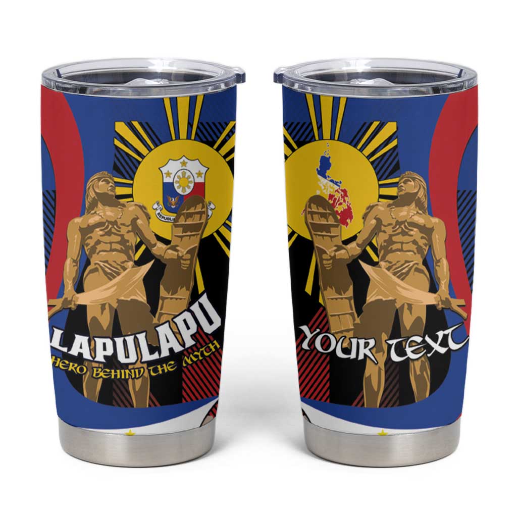 Personalized Philippines Lapulapu Tumbler Cup Hero Behind The Myth