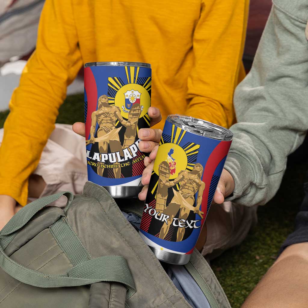 Personalized Philippines Lapulapu Tumbler Cup Hero Behind The Myth