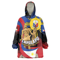 Personalized Philippines Lapulapu Wearable Blanket Hoodie Hero Behind The Myth
