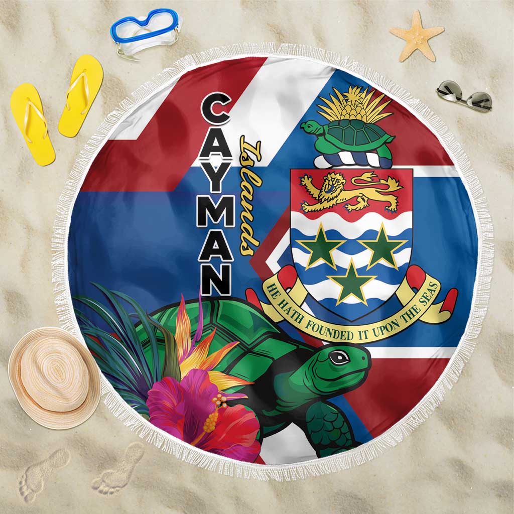 Cayman Islands Beach Blanket Tropical Green Turtle