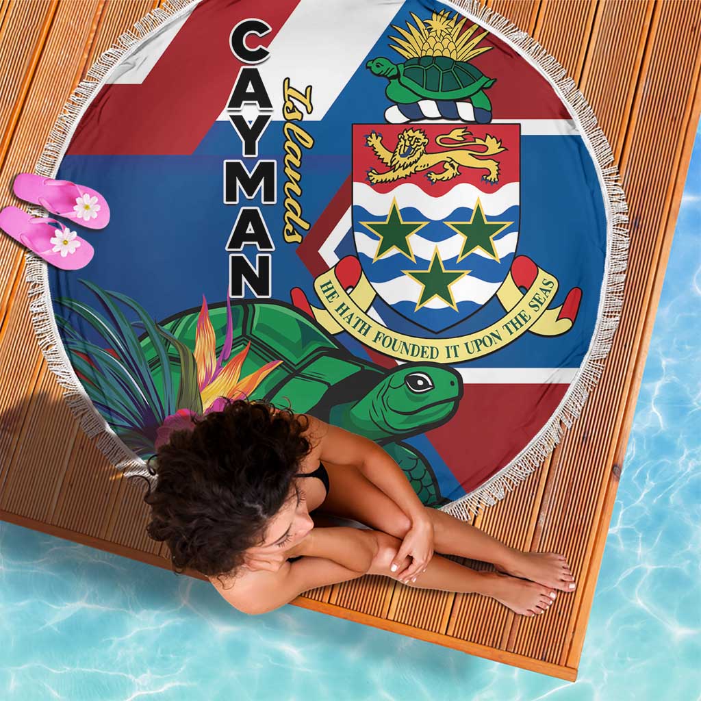 Cayman Islands Beach Blanket Tropical Green Turtle