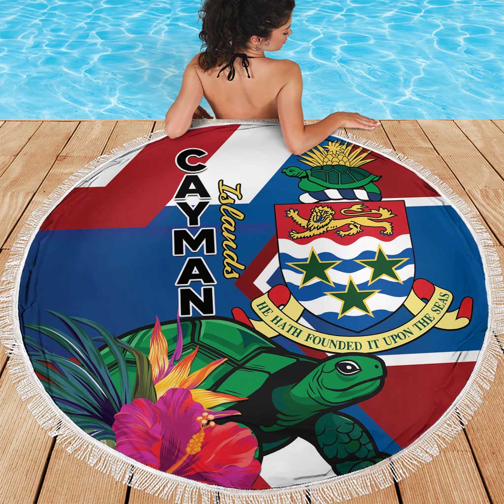 Cayman Islands Beach Blanket Tropical Green Turtle