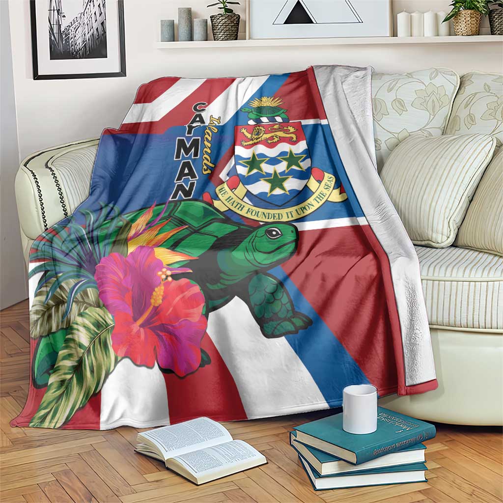 Cayman Islands Blanket Tropical Green Turtle