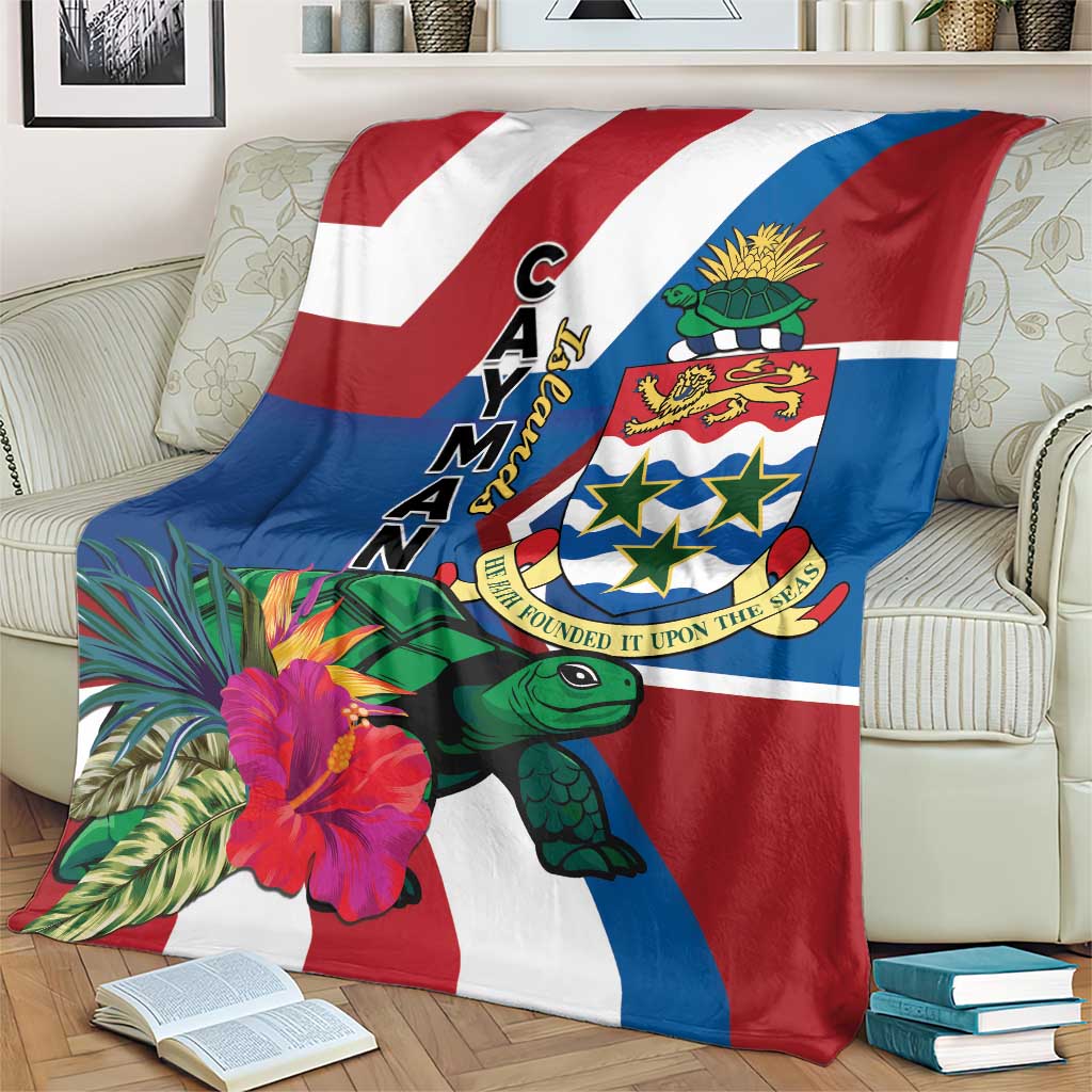 Cayman Islands Blanket Tropical Green Turtle