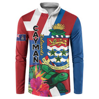 Personalised Cayman Islands Button Sweatshirt Tropical Green Turtle