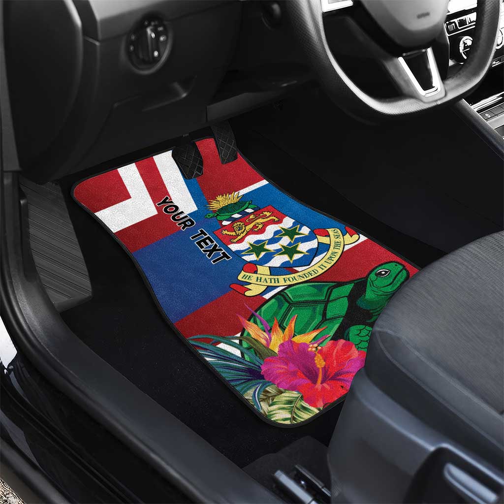 Cayman Islands Car Mats Tropical Green Turtle