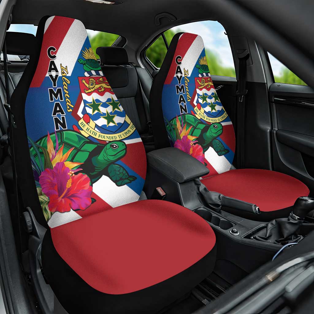 Cayman Islands Car Seat Cover Tropical Green Turtle