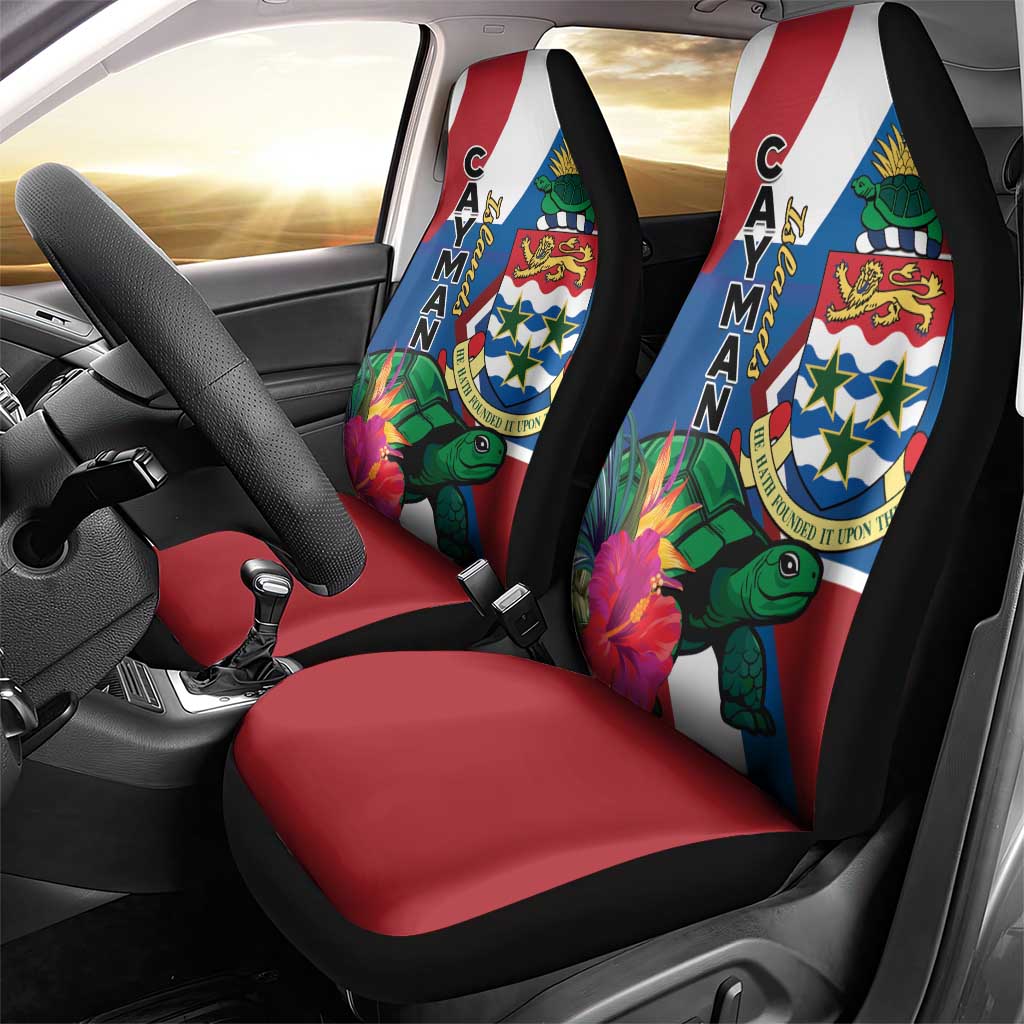 Cayman Islands Car Seat Cover Tropical Green Turtle