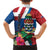 Personalised Cayman Islands Kid Hawaiian Shirt Tropical Green Turtle