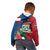 Personalised Cayman Islands Kid Hoodie Tropical Green Turtle