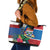 Cayman Islands Leather Tote Bag Tropical Green Turtle