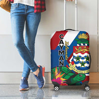 Cayman Islands Luggage Cover Tropical Green Turtle