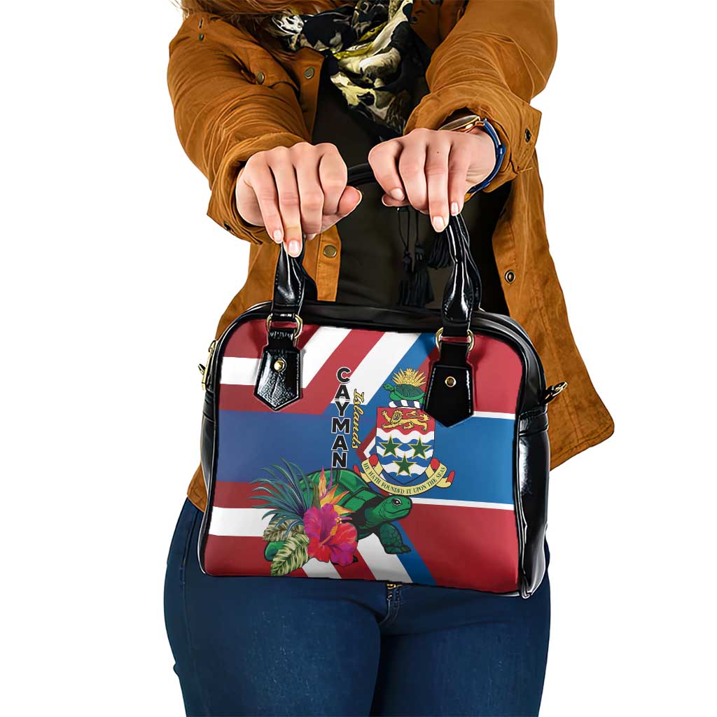 Cayman Islands Shoulder Handbag Tropical Green Turtle