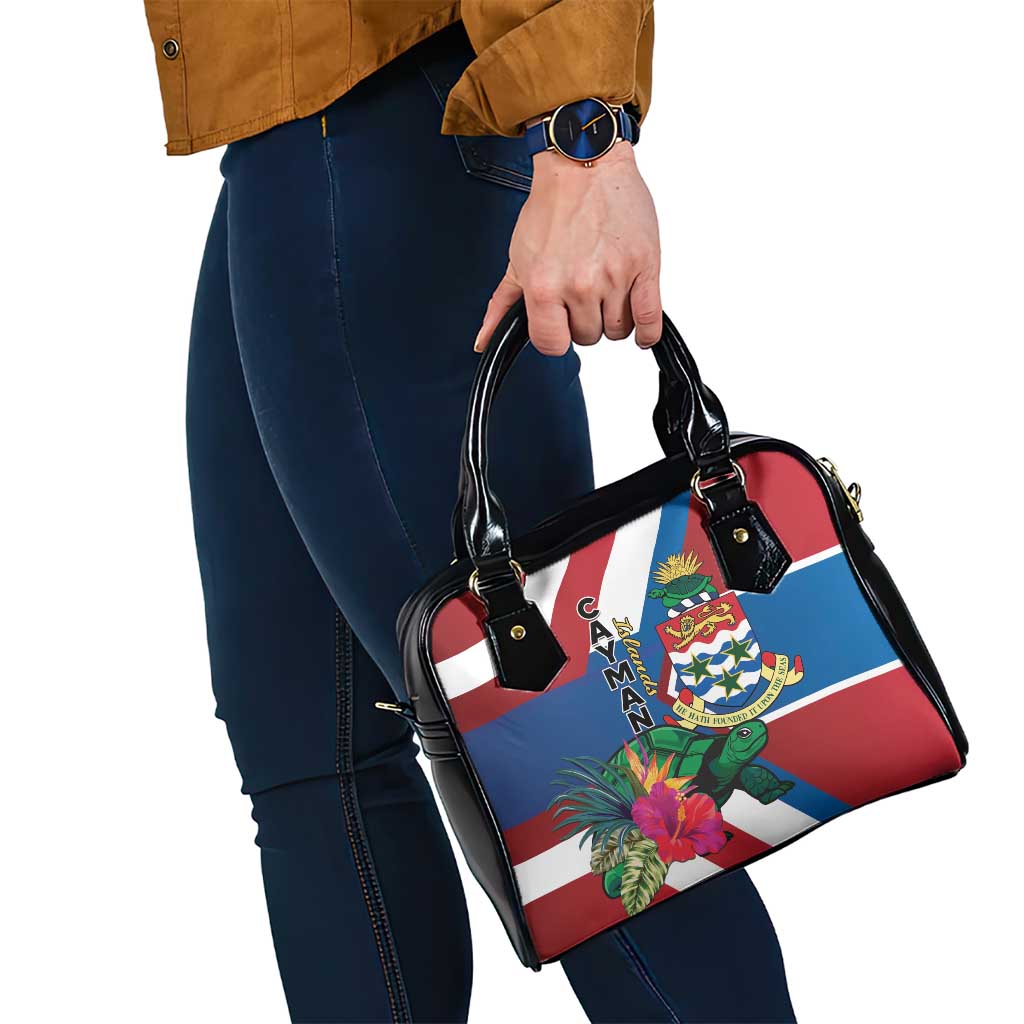 Cayman Islands Shoulder Handbag Tropical Green Turtle