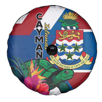 Cayman Islands Spare Tire Cover Tropical Green Turtle